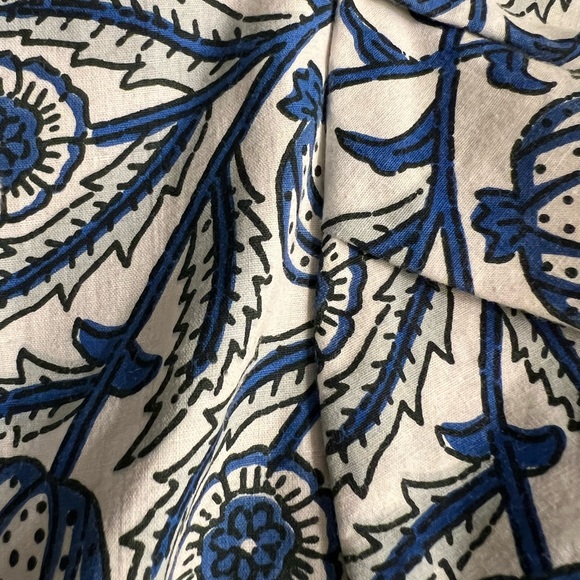 Erica Wilson Nantucket XS Pomegranate Print Maxi or Midi Long Dress - Picture 11 of 11